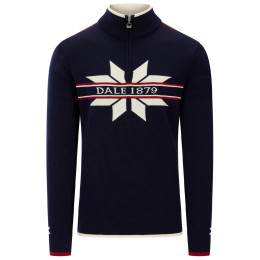 Чоловічий светр Dale of Norway Nåle Masc. Sweater темно-синій/білий Marine Offwhite