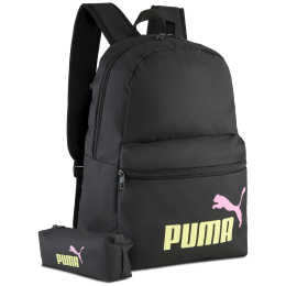 Міський рюкзак Puma Phase Backpack Set чорний/жовтий PUMA Black-Fizzy Light