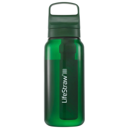 Фільтруюча пляшка LifeStraw Go 2.0 Water Filter Bottle 1L темно-зелений Terrace Green
