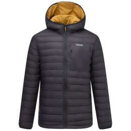 Чоловіча стьобана куртка Regatta Lightfell чорний/коричневий Blk(WoodBrn)