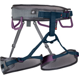 Жіноча альпіністська система Mammut Ophir 3 Slide Women сірий/синій Titanium/Dawn