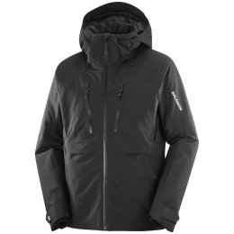 Чоловіча куртка Salomon Brilliant 2.0 Jacket M чорний DEEP BLACK