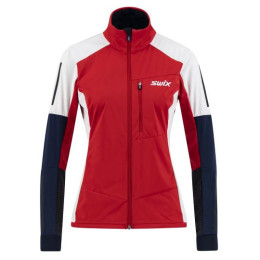 Жіноча куртка Swix Dynamic червоний/синій