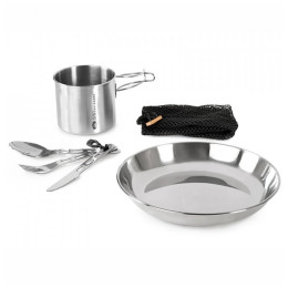 Набір кухонний GSI Outdoors Glacier Stainless 1 Person Set
