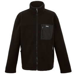 Чоловіча функціональна толстовка Regatta Frankie Borg Fleece чорний Black