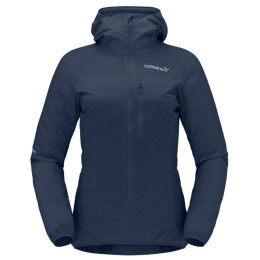 Жіноча куртка Norrona falketind aero60 Zip Hood темно-синій Indigo Night