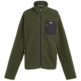 Чоловіча функціональна толстовка Regatta Frankie Borg Fleece хакі/чорний Dark Khaki