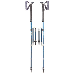 Трекінгові палиці Leki Micro Vario Carbon Antishock синій DarkblemetallicDarkblueWhite
