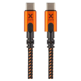 Кабель для зарядки і передачі даних Xtorm Xtreme USB-C PD cable (1,5m) чорний Black/Orange