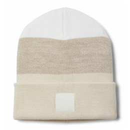 Зимова шапка Columbia City Trek Color Block Beanie бежевий Chalk