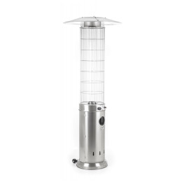 Тепловий радіатор G21 Inferno срібний