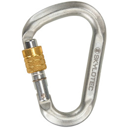 Карабін Skylotec Snappy Steel SG (screw gate) срібний silver