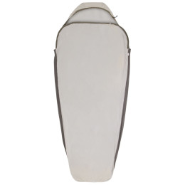 Вкладиш для спального мішка Sea to Summit Silk Blend Sleeping Bag Liner - Mummy світло-сірий Moonstruck Grey