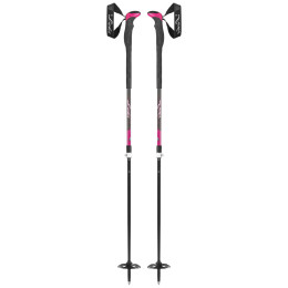 Жіночі трекінгові палиці Leki Aergonlite 2 Lady чорний/рожевий DarkanthraciteBerryWhite