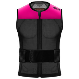 Дитячий захист для спини Relax Speedmaster Evo Jr. чорний/рожевий černá, neon růžová