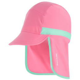Дитяча шапка Regatta Protect Hat рожевий PnkLem/IGrn