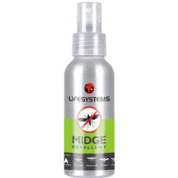 Repelent Lifesystems Midge Repellent - 100ml Saltidin spray šedá