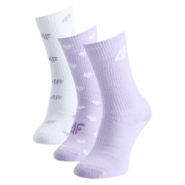 Шкарпетки 4F Socks Cas F394 (3Pack) кольоровий мікс MULTICOLOUR 2 ALLOVER