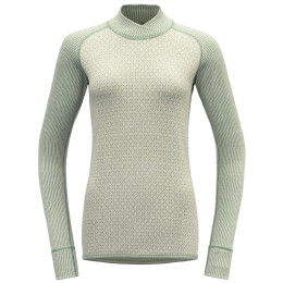 Жіноча функціональна футболка Devold Kvitegga Merino 230 Cross Neck білий Raw White