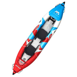 Надувний каяк Aqua Marina Steam 412 червоний/синій