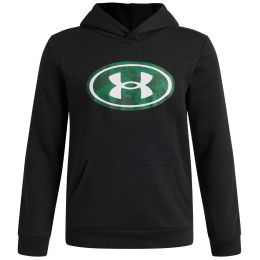 Дитяча толстовка Under Armour UA B Rival FLC Key Pt Fil Hd Ultimate Black чорний Ultimate Black / / White