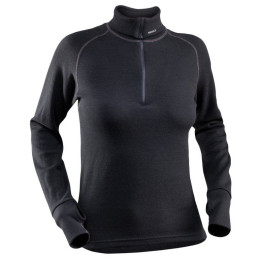 Dámský rolák Devold Expedition woman zip neck černá