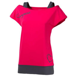 Жіноча футболка Progress Taiko 23OK сірий Pink/Gray