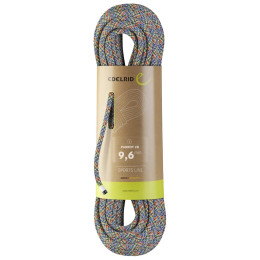 Альпіністська мотузка Edelrid Parrot 2R 9,6mm синій/жовтий 900 assorted colours