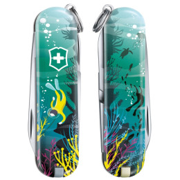 Кишеньковий ніж Victorinox Classic LE Deep Dive бірюзовий DeepDive