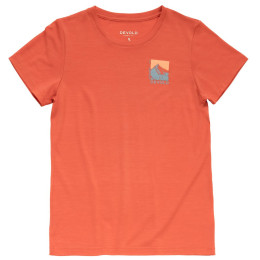 Жіноча футболка Devold Classic "Summit" Tee Wmn червоний CORAL