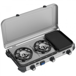 Кемпінгова плита Campingaz Camping Kitchen 2 Multi Cook сірий
