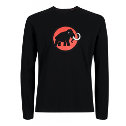 Чоловіча футболка Mammut Logo Longsleeve Men чорний Black