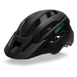 Дитячий велосипедний шолом Giro Fixture II Youth чорний/зелений Mat Black/Vivid Green