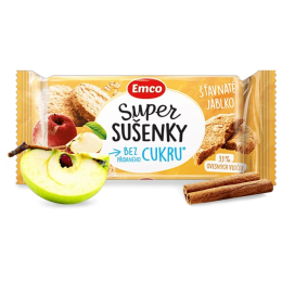 Їжа для подорожей Emco Super печиво – соковите яблуко, 60 г