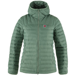 Жіноча зимова куртка Fjällräven Expedition Lätt Hoodie світло-зелений