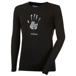 Чоловіча функціональна футболка Progress Triko OS Vandal "Strom" чорний Black