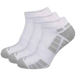 Шкарпетки MOOA Silver Bamboo Low 3-pack білий/сірий White/Grey