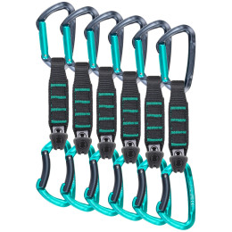 Відтяжки Skylotec Lime Set Nylon PRO - 6 PACK сірий/зелений Anthracite/Acquamarine