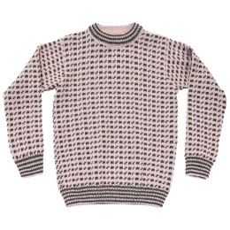 Кофта Devold Original Islender Wool Sweater рожевий/сірий CHALK PINK/ANTHRACITE