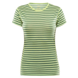 Футболка Devold Breeze Woman T-Shirt (2018) жовтий LimeStripes