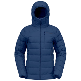 Жіноча пухова куртка Norrona femund down700 Zip Hood темно-синій Indigo Night