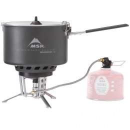 Пальник MSR WindBurner Group Stove System чорний/срібний