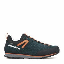 Чоловіче взуття Scarpa Crux 2 Gtx зелений/помаранчевий Petrol-Rust Orange Gore-Tex Bn