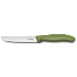 Кухонний ніж Victorinox Swiss Classic 11 cm - Limited Edition зелений Olive Grove