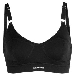 Бюстгальтер Icebreaker Queens Clasp Bra чорний
