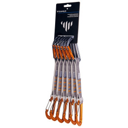 Набір відтяжок Camp Photon Mixed Express Ks 18 Cm 6 Pack срібний/помаранчевий