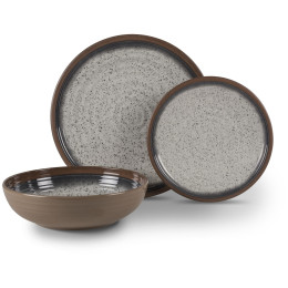 Набір посуду Kampa Farmhouse - 12 шт коричневий