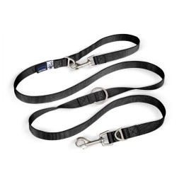 Повідець для собаки Curli Adjustable Leash Nylon чорний Black