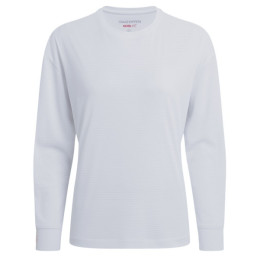 Жіноча футболка Craghoppers NosiLife SolarShield+ Long Sleeved T-Shirt білий White