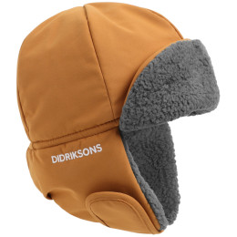 Дитяча шапка Didriksons Biggles Cap 7 помаранчевий Almond Tree